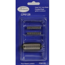 photo de Lordson CP6128 CombiPack, grille et couteau pour rasoir électrique Lordson PS6128