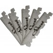 Lame rasoir droit, demi lames de  rasoir droit, lames de shavette SHARK 5LASH