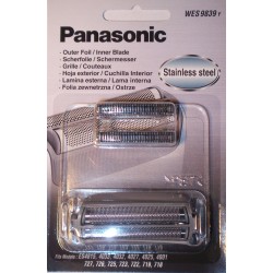 tete de rasoir Panasonic, combipack pour rasoir panasonic RW33/30 ES4029 WES9839Y