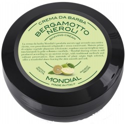Savon à Raser bergamote, savon a barbe bergamotto-neroli, savon de rasage MONDIAL SHAVING TP-75-B