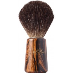 Blaireau de rasage, blaireau barbe pure Badge,r pur poil noir176-IV MONDIAL 1908