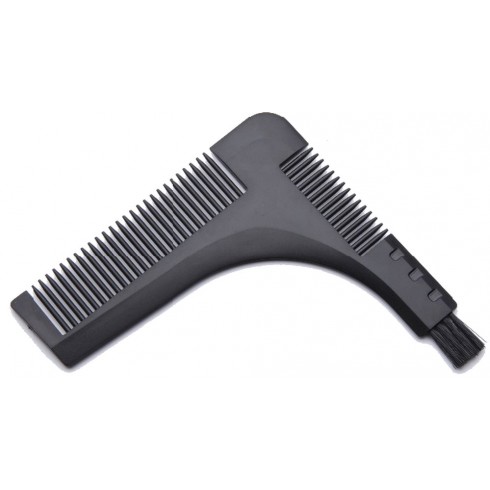 peigne contour de barbe, peigne contour barbe, pochoir a barbe, peigne guide barbe LORDSON PEGUBANO