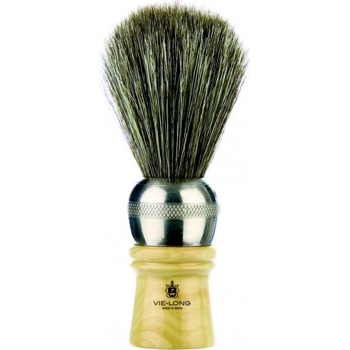 Blaireau de rasage, blaireau rasage, blaireau barbe pur crin de cheval 04382 VIE-LONG Blaireau de rasage, blaireau rasage, blaireau barbe pur crin de cheval 04382 VIE-LONG