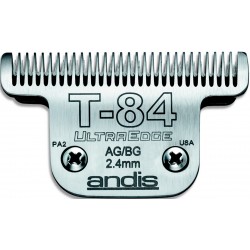 photo de Lame extra-large 2.4 mm N° T84 ANDIS, TC21641 pour tondeuse PRO AGC/AGR/BGC/MBG/SMC