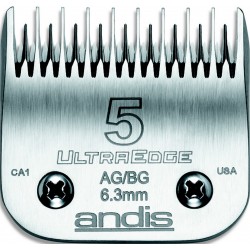 photo de Lame 6.3mm N°5 ANDIS, tête de coupe TC64079 pour tondeuse PRO AGC/AGR/BGC/MBG/SMC
