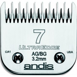 photo de Lame 3.2mm N°7 ANDIS, tête de coupe TC64080 dents espacées pour tondeuse PRO AGC/AGR/BGC/MBG/SMC