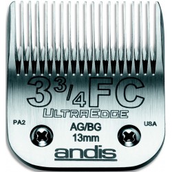 photo de Lame 13 mm N°3-3/4 ANDIS, tête de coupe TC64135 pour tondeuse PRO AGC/AGR/BGC/MBG/SMC
