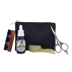 Trousse barbier, soin barbe homme, soin barbe, kit soin barbe LORDSON TRPMBA