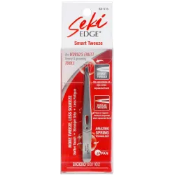 pince à épiler rubis, pince a épiler, pince à épiler, manucure en acier japonais SEKI EDGE SS-515