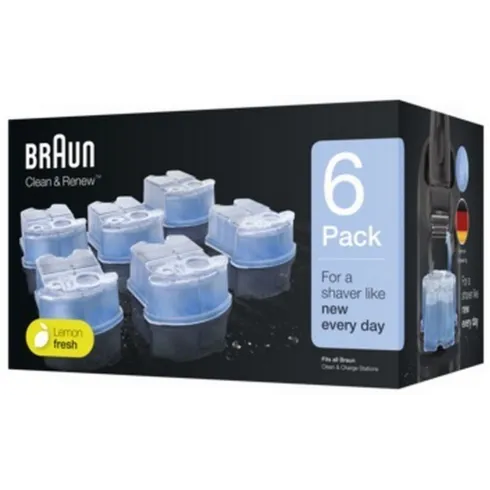 Recharge nettoyante X 6 BRAUN
