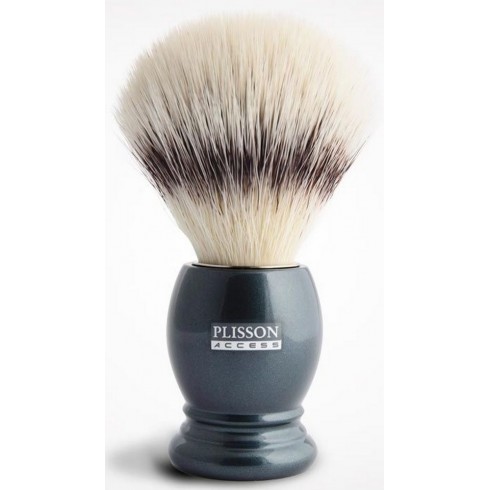 Blaireau plisson, blaireau de rasage, blaireau barbe, gamme access, Fibre blanche P955807.FB12