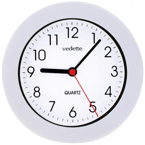 pendule, horloge murale, pendule murale, horloge salle de bain VEDETTE VP40014