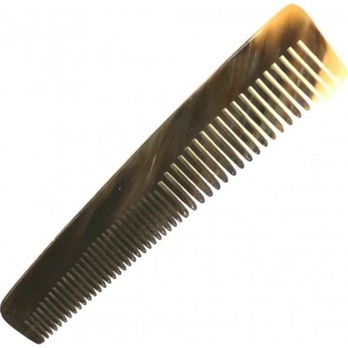 Peigne à barbe, peigne en corne véritable 15 cm LORDSON - Le