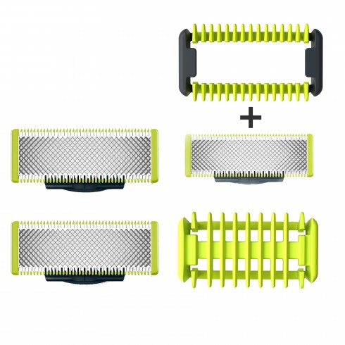 Lot de 3 Lames One Blade + sabot 3mm de protection zones sensibles Lot de 3 Lames One Blade + sabot 3mm de protection zones sensibles