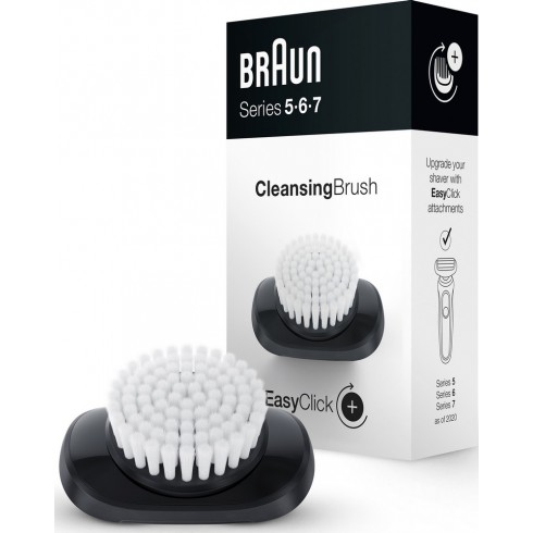 Brosse nettoyante visage BRAUN pour rasoir EasyClick Séries 5,6 et 7