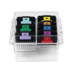 Jeu 8 sabots universels en acier inoxidable