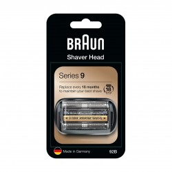 photo de Braun 92B CombiPack (cassette : grille et couteau) pour rasoir électrique Braun Série 9 9030 / 9040 / 9050 / 9070 / ...