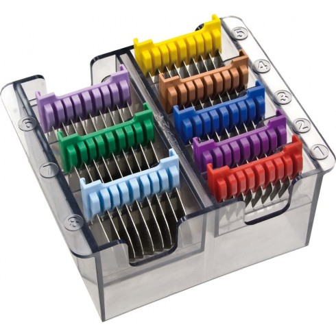 photo de Jeu de 8 sabots de tondeuse métalliques(SME1233SET) pour MOSER 1230/1233/1400/1853/1854/1872/1873/1881 photo de Jeu de 8 sabots de tondeuse métalliques(SME1233SET) pour MOSER 1230/1233/1400/1853/1854/1872/1873/1881