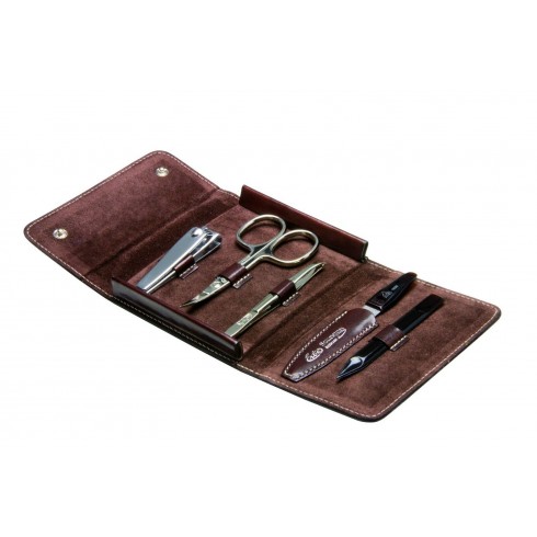 trousse manucure femme haut de gamme, trousse de manucure Houston de solingen ERBE 94451