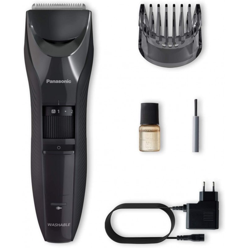 Tondeuse cheveux PANASONIC ER-GC53 rechargeable, 19 hauteurs de coupe de  0.5 à 10 mm - Le comptoir du Barbier