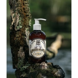 Shampoing a barbe citrus, shampoing barbe citrus, shampoing pour barbe  MR BEAR FAMILY 112HUBACI