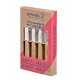 Coffret les Essentiels n°112,113, 114, 115 Hêtre vernis naturel OPINEL