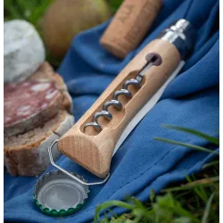 Couteau Opinel N°10 Tire-Bouchon Décapsuleur