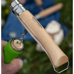 Couteau Opinel N°10 Tire-Bouchon Décapsuleur