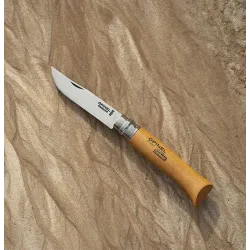 couteau opinel tradition carbone n°8 lame 8,5cm