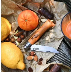 couteau opinel tradition carbone n°8 lame 8,5cm