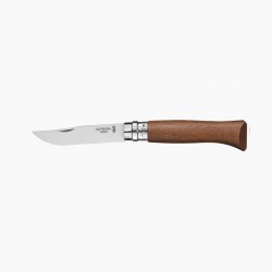 Couteau OPINEL Tradition Luxe N°8 manche en Noyer, lame 8.5cm