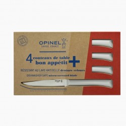 Coffret 4 Couteaux de table nuage micro-dentés, lave-vaiselle OPINEL