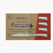 Coffret 4 Couteaux de table nuage micro-dentés, lave-vaiselle OPINEL