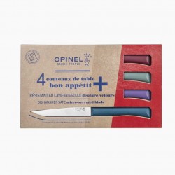 Coffret 4 Couteaux de table Bon appétit + Glam, lave-vaiselle OPINEL