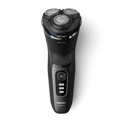 Rasoir électrique PHILIPS S3244/12 Séries 3000 rechargeable Wet&Dry système Close Cut, tondeuse, housse Rasoir électrique PHILIPS S3244/12 Séries 3000 rechargeable Wet&Dry système Close Cut, tondeuse, housse