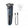 Rasoir electrique rechargeable Séries 5000 S5880/50 Wet & Dry, Flex 360°, tondeuse rétractable + Station Quick Clean Pod