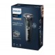 Rasoir électrique Philips Séries 5000 S5884/3, Flex 360°, tondeuse rétractable, socle de charge + accessoire tondeuse barbe