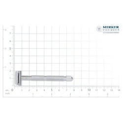Rasoir à moustache MERKUR 907000, rasoir de sécurité spécial moustache en acier allemand de Solingen