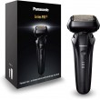 Rasoir électrique PANASONIC  ES-LS6A, rechargeable, 6 lames, Wet & Dry, tête multiflex, noir, puissant moteur linéaire
