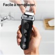 tete de rasoir braun, combipack, grille de rasoir et couteau pour rasoir électrique Séries 8 BRAUN 83M