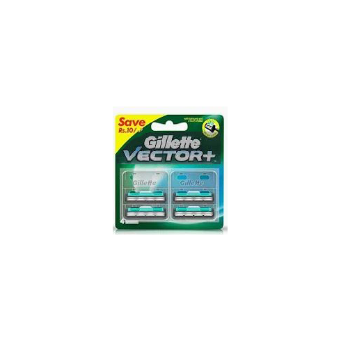Lames Gillette Vector Plus, boite de 4. Lames Gillette Vector Plus, boite de 4.