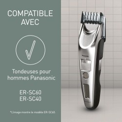 tête de coupe, Lame de tondeuse panasonic, lame de tondeuse cheveux ER-SC40, ER-SC60 WER9521Y