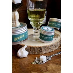 Savon à Raser parfum Absinthe 50gr MARTIN DE CANDRE
