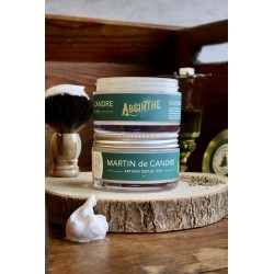 Savon à Raser parfum Absinthe 200gr MARTIN DE CANDRE
