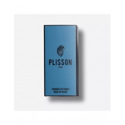 blaireau-de-voyage-pur-noir-t8-manche-chrome-avec-logo-plisson