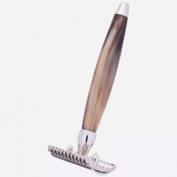 rasoir-tradition-ferme-classique-corne-et-chrome-joris