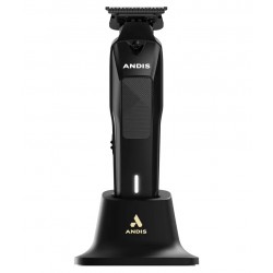 Tondeuse de finition barbe et cheveux professionnelle PHENOM ANDIS 562119, socle charge +sabots