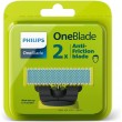 Tete PHILIPS OneBlade anti-friction QP225/50,  Lames de remplacement pour tondeuse OneBlade, pack de 2