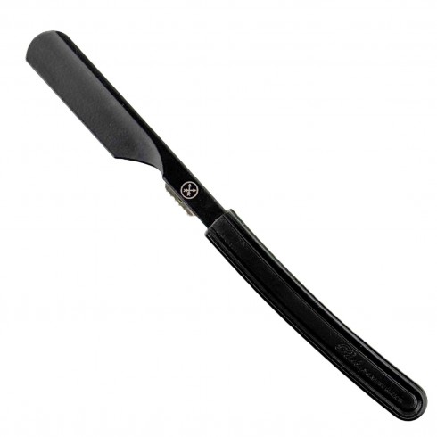 Rasoir droit, Coupe chou PARKER style japonais à lames interchangeables finition noire Rasoir droit, Coupe chou PARKER style japonais à lames interchangeables finition noire