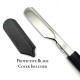 Rasoir droit, Coupe chou PARKER style japonais Kamisori à lames interchangeables finition métal